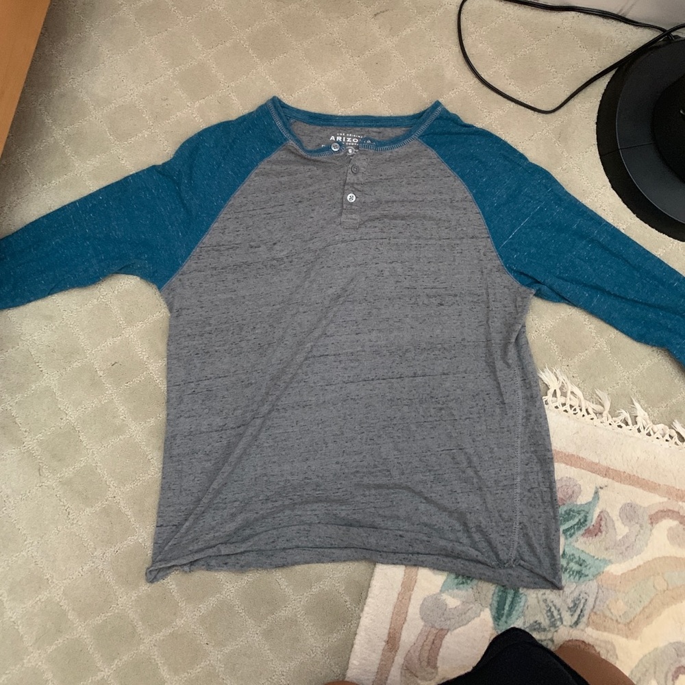 3/4 sleeve baseball tee